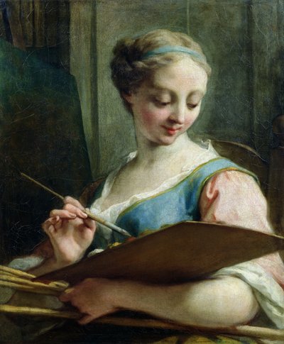Alegoría de la Pintura de Jean Bernard Restout